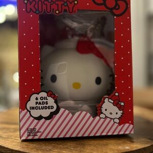 Hello Kitty Aroma Fan with Red and Pink Accents